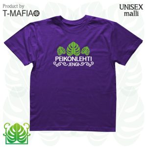 Peikonlehtijengi T-Paita Violetti
