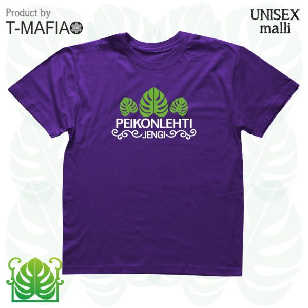 Peikonlehtijengi T-Paita Violetti